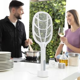 Raqueta Matainsectos Recargable con Luz UV 2 en 1 KL Rak InnovaGoods Raqueta Matainsectos Recargable con Luz UV 2 en 1 KL Rak InnovaGoods
