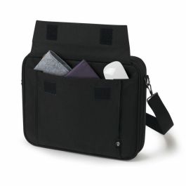 Dicota Eco Multi BASE Funda para Portátil 13-14.1" ECO, Reciclada PET, Protección Acolchada, para Maletín y Hombro, Negra