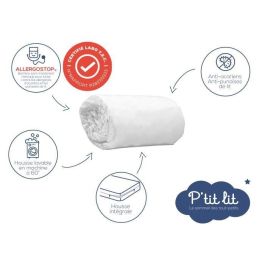 Juego de 2 protectores de colchón para bebé Allergostop - 60x120 cm - Contra chinches y ácaros - Funda impermeable completa Juego de 2 protectores de colchón para bebé Allergostop - 60x120 cm - Contra chinches y ácaros - Funda impermeable completa