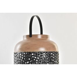 DKD Home Decor Portavela de Metal Colonial Colección Jungle Negro Marrón 20.5x51x20.5 cm (4 Unidades) DKD Home Decor Portavela de Metal Colonial Colección Jungle Negro Marrón 20.5x51x20.5 cm (4 Unidades)