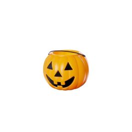 Cubo calabaza grande naranja 19 x 23 x 23 cm Cubo calabaza grande naranja 19 x 23 x 23 cm