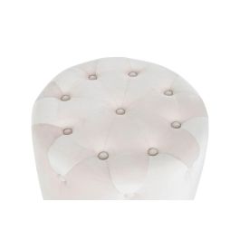 DKD Home Decor Reposapiés Rosa Dorado 60 x 45 x 60 cm Set de 3