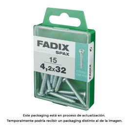 Fadix 10921515 Tornillo Rosca Chapa Cr Cinc 4,2x32mm Caja 15 Unidades Precio: 2.50000036. SKU: S7913615