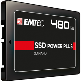 Emtec X150 Power Plus SSD 480 GB, 2.5 Pulgadas, SATA III, 520 MB/s Lectura, 500 MB/s Escritura para PC Precio: 47.49999958. SKU: B18PL853CY