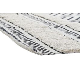 Alfombra Scandi DKD Home Decor Negro Blanco 226 x 0.7 x 160 cm Alfombra Scandi DKD Home Decor Negro Blanco 226 x 0.7 x 160 cm