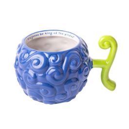 ERIK Taza 3D La Fruta del Diablo Gomu Gomu One Piece de Dolomita 500ml - No apta microondas/lavavajillas