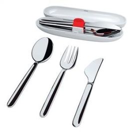 Alessi SA04S3 Set de Cubiertos de Viaje Food à Porter Acero Inoxidable 18/10 Precio: 26.49999946. SKU: B1E3BPMBAZ