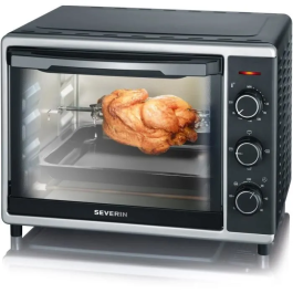 Severin TO2056 Mini Horno 30 L 1600 W con Aire Caliente Negro y Plata Precio: 138.78999959. SKU: S7178272