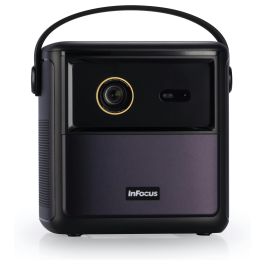 InFocus Crusader Master IN3018SL - Proyector LED 1080p Full HD, 450 Lúmenes, Proyección 43-130", Smart TV con Android, WiFi, Bluetooth 5.1, HDR10, Altavoces 20W