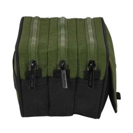 Portatodo Triple Safta Dark forest Negro Verde 21,5 x 10 x 8 cm Portatodo Triple Safta Dark forest Negro Verde 21,5 x 10 x 8 cm