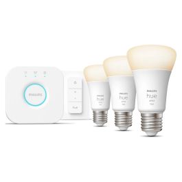 Philips White E27 3er Starter Set 3x1050lm Kit de inicio Bombillas Inteligentes Bluetooth Blanco LED Regulable Precio: 97.49999952. SKU: S7808922