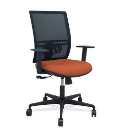 Silla Piqueras Y Crespo Yunquera Brazos Regulable Ergonomica Mecanismo Sincro Respaldo Malla Negra Asiento Tapizado Bali Marron Precio: 263.88999989. SKU: B1AFX7B9HG