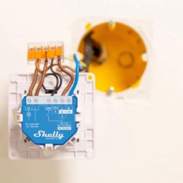 Shelly Qubino Wave 1 Relé Interruptor Inteligente 1 Canal Empotrable Z-Wave 16A para Hogar Domótica