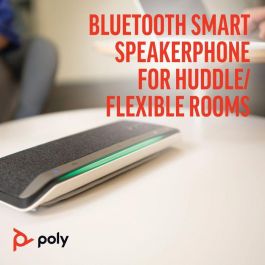 Poly Sync 40 Speakerphone Smart Microsoft Teams & Zoom Certified USB/Bluetooth Audio Full Duplex 30h Autonomía para Salas de Reunión