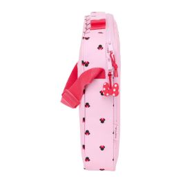 Cartera Escolar Minnie Mouse Naive Rosa 38 x 28 x 6 cm