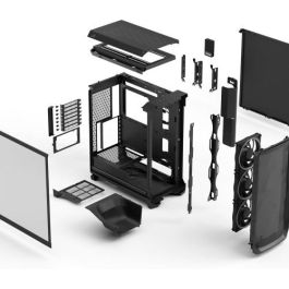 Fractal Design Caja Media Torre Meshify 3 Ambience Pro RGB Black TG Light Tint FD-C-MES3A-03