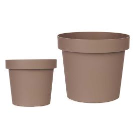 Maceta Plastico Marron 14Cm Diam Ibergarden (12 Unidades) Precio: 10.69000031. SKU: B13MC7R2J5