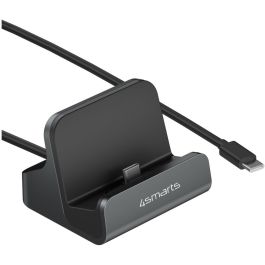 4smarts Estación de Carga VoltDock USB-C 60W, Gris