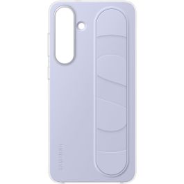 Samsung Funda Standing Grip para Galaxy S25 FE, Azul claro - Protección resistente al polvo, fácil aplicación