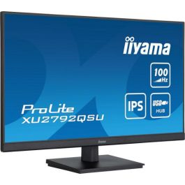 MONITOR IIYA;A 27" PROLITE XU2792QSU-B6, IPS WQHD, 100HZ, 0,4MS, USB, HDMI, DISPLAYPORT, ALT 2x2W, INCLI MONITOR IIYA;A 27" PROLITE XU2792QSU-B6, IPS WQHD, 100HZ, 0,4MS, USB, HDMI, DISPLAYPORT, ALT 2x2W, INCLI