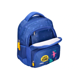 Liderpapel Mochila Multibolsillo Infantil Dino Azul 350x110x270 mm
