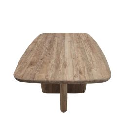Mesa de Comedor Home ESPRIT Natural madera de teca 220 X 110 X 78 cm
