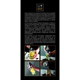 Coctelera de Vidrio con Tapa de Acero 400 ml My Bar - Inde (12 Unidades) Coctelera de Vidrio con Tapa de Acero 400 ml My Bar - Inde (12 Unidades)