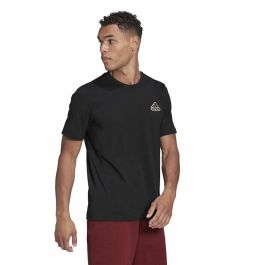 Camiseta de Manga Corta Hombre Adidas Essentials Feel Comfy Negro