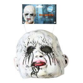 Máscara Bebé Monstruoso Con Grietas Y Llanto Macabro - Ideal para Halloween y Disfraces de Terror
