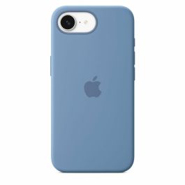 Apple MD3Q4ZMA Funda de silicona para iPhone 16E Azul invierno