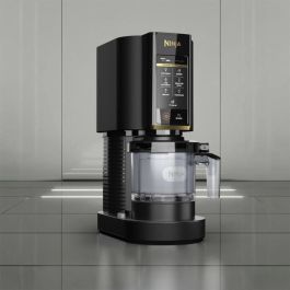 Ninja NIN0622356357821 Heladera Creami NC302EUBG 7 Programas con 2 Recipientes de 493ml Edición Limitada Negro/Dorado