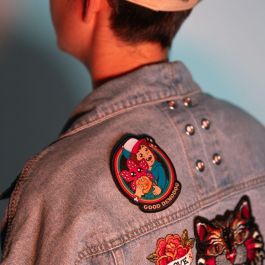 ERIK Set 3 Parches Stranger Things Termoadhesivos/para Coser de Poliéster