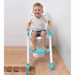 Dreambaby STEP-UP Reductor de Inodoro y Orinal de Entrenamiento, 2 Etapas Ajustables, Aqua