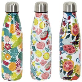 Cook Concept Termo Botella 500 Ml Acero Inoxidable Doble Pared Tapa Hermética Conserva Frío 18h Caliente 6h