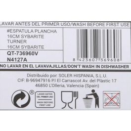 Quttin Espatula Plancha Sybarite 16 cm (8 Unidades)