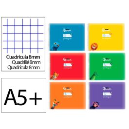 Libreta Liderpapel Pautaguia Tapa Cartoncillo 32H Din A5+ 75 gr Cuadriculado Pautado 8 mm Apaisada Con Margen 6 Colores Precio: 11.88999966. SKU: B15D8YWGD3