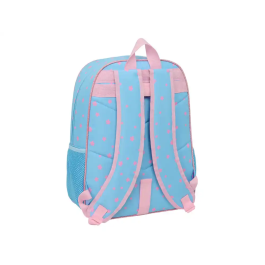 Mochila Escolar Lilo & Stitch Happy Azul cielo 33 x 42 x 14 cm