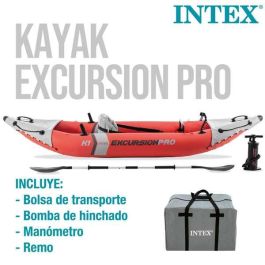 Canoa Hinchable Intex Excursion Pro 305 x 91 x 46 cm