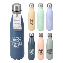 Botella isotérmica inoxidable colores/modelos surtidos 500 ml Precio: 8.477865. SKU: B15VWD6JEW
