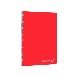 Liderpapel witty Cuaderno espiral folio tapa dura 80 hojas 75gr cuadro 3mm con margen colores surtidos