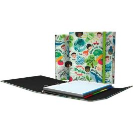Grafoplás Carpeplús 4 Anillas Mixtas D25 Revolution Green 4 Separadores C-Recambio 100H A4 Cartón Plastificado Precio: 10.89. SKU: B1BJT7EGJ7