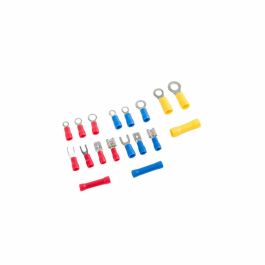 Lanberg Caja Herramientas 175 Terminales Eléctricos para Red, Varios Tipos 1,25-4 mm, Rojo/Azul/Amarillo