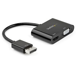 Adaptador Display Port a HDMI/VGA Startech DP2VGAHD20 4K Ultra HD Negro Precio: 35.50000003. SKU: S55058878