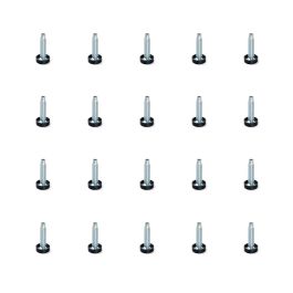 Emuca Lote de 20 pies niveladores para mueble, regulación interior, M10, diámetro 23mm, altura 46mm, Acero y plástico Precio: 15.98999996. SKU: B12V6HGJTX