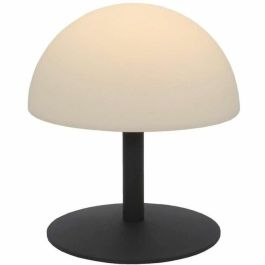 Lumisky LUM3666162004859 - Lámpara de Mesa Inalámbrica NEPTUNE ROCK - Gris, Base Acero, 20 cm Altura, LED Blanco Frío y Cálido