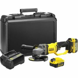 Stanley Fatmax V20 SFMCG400M2K-QW Amoladora 125 mm Inalámbrica 18V con 2 Baterías 4Ah