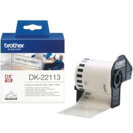 BROTHER Cinta de pelicula continua transparente, 62mm x 15,24m