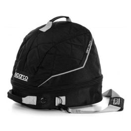 Sparco S016441NRSI Bolsa Casco/FHR Dry-Tech Negro-Silver con Secado USB 12v