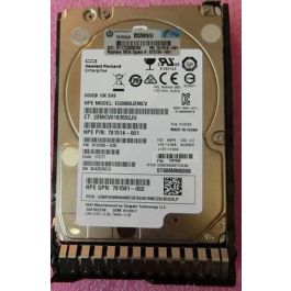 Hewlett Packard Enterprise Disco Duro SAS 600GB 10,000 RPM 6Gb/s 2.5" SFF Hot-Plug Dual-Port SmartDrive Carrier SC Enterprise No MSA