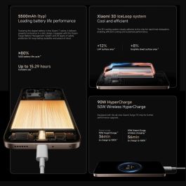 Xiaomi 15T Pro 6,73" AMOLED 12GB/1024GB Gris